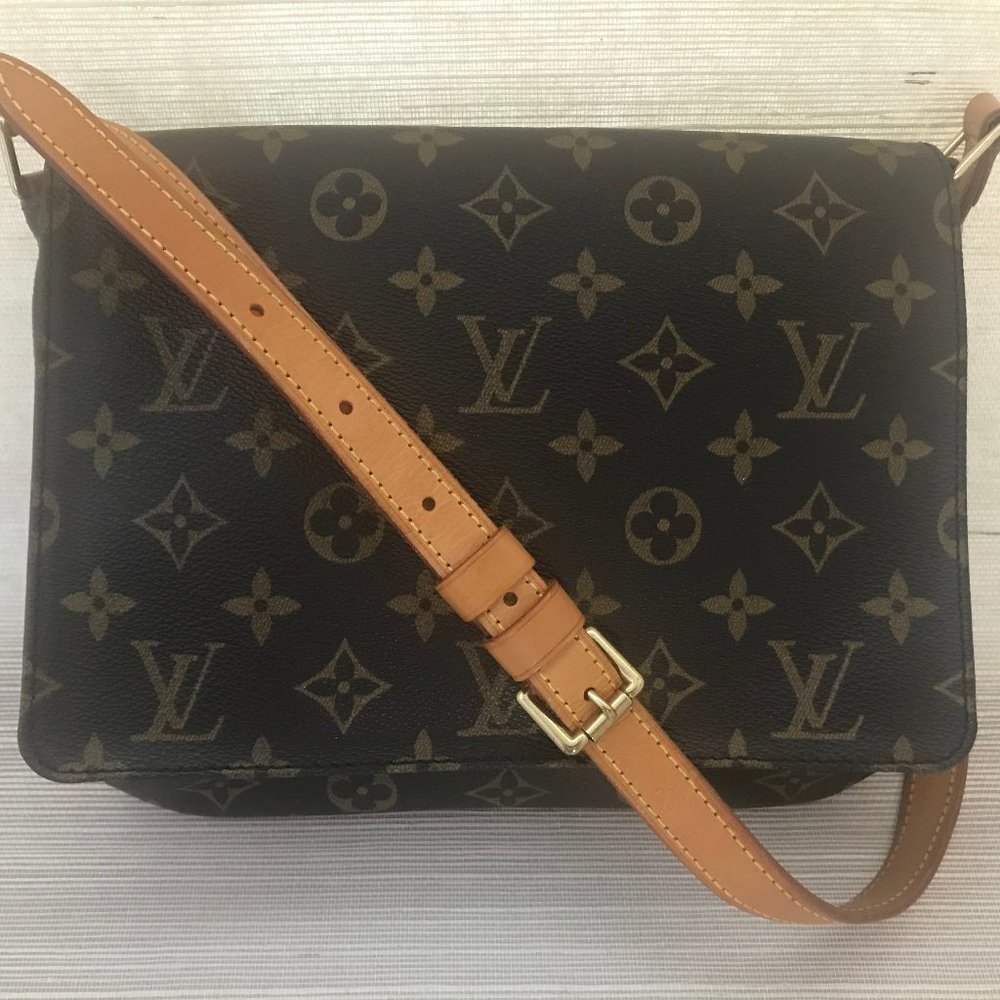 Louis Vuitton Monogram Bag Musette Tango Exceptional Condition